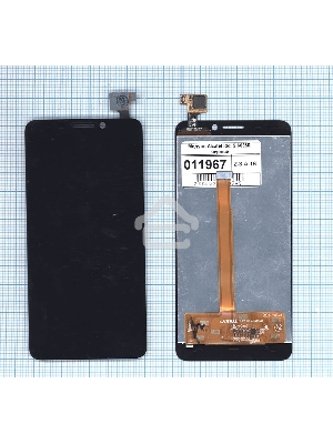 Дисплей для Alcatel One Touch Idol S 6035R черный