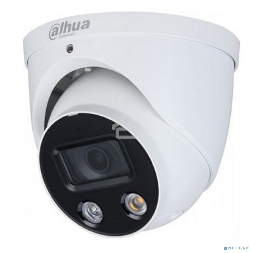 Камера видеонаблюдения IP Dahua DH-IPC-HDW3449HP-AS-PV-0280B-S5 2.8-2.8мм цв. корп.:белый/черный (DH-IPC-HDW3449HP-AS-PV-0280B)