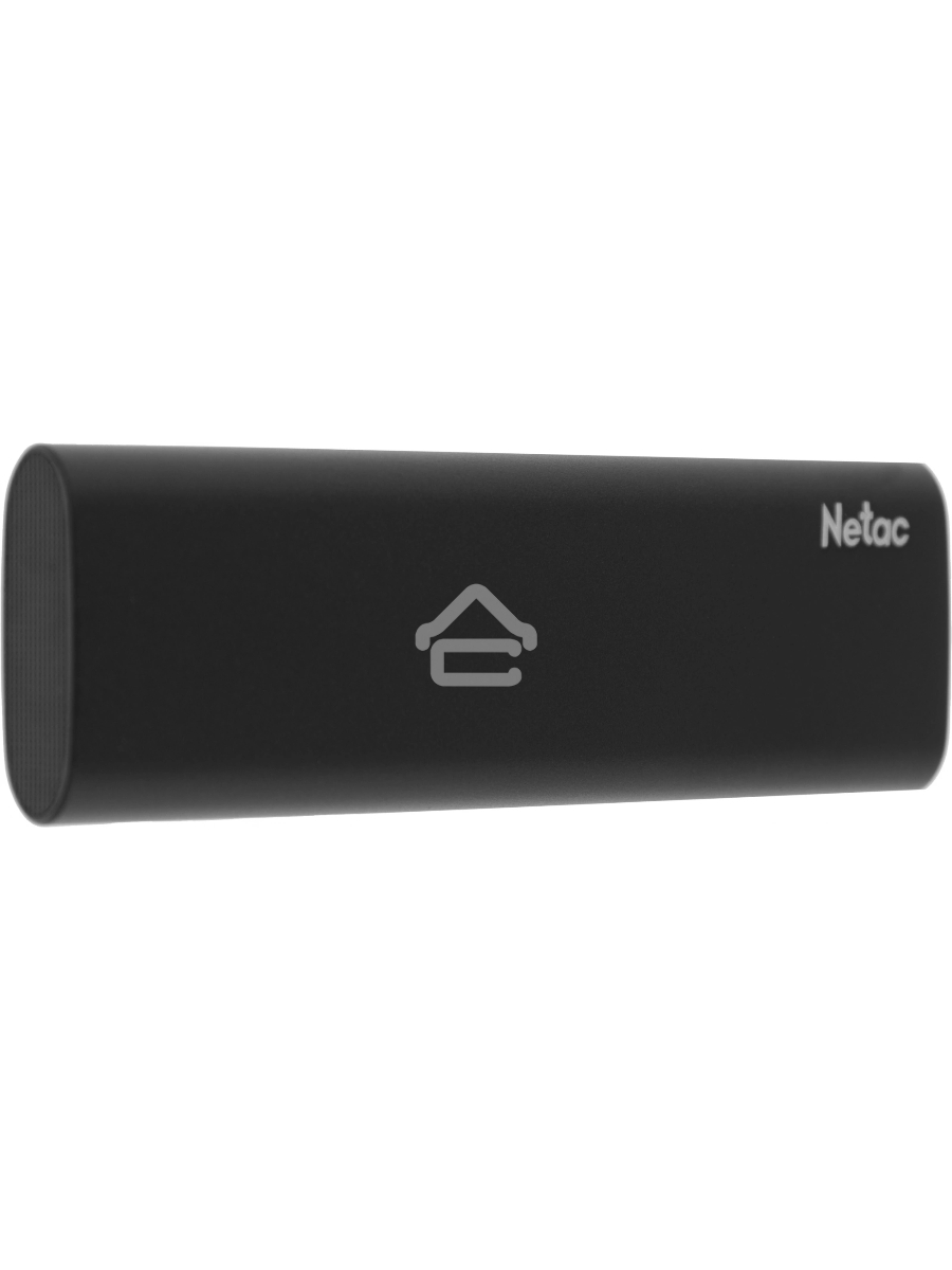Накопитель SSD External Netac 2.0Tb Z SLIM <NT01ZSLIM-002T-32BK> (USB3.2, up to 520/480MBs, 100х29.5х9mm, Black)