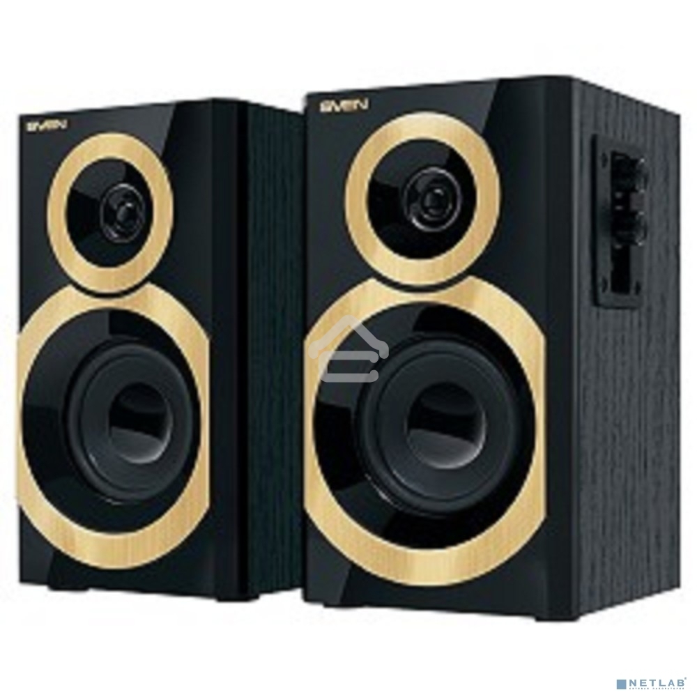 Колонки SVEN SPS-619 GOLD акустическая система 2.0, мощность 2х10 Вт(RMS)