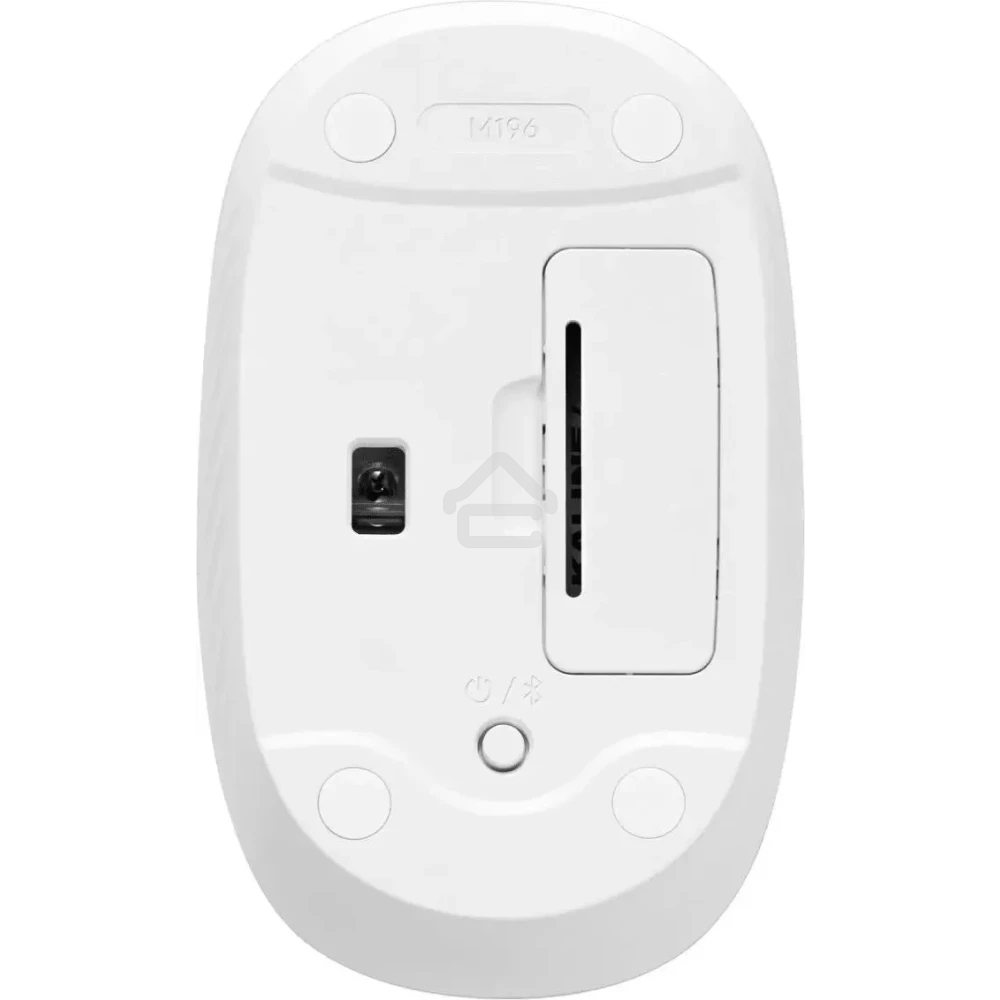 Мышь беспроводная Logitech M196 белый, 1000 dpi, Bluetooth, кнопки - 3