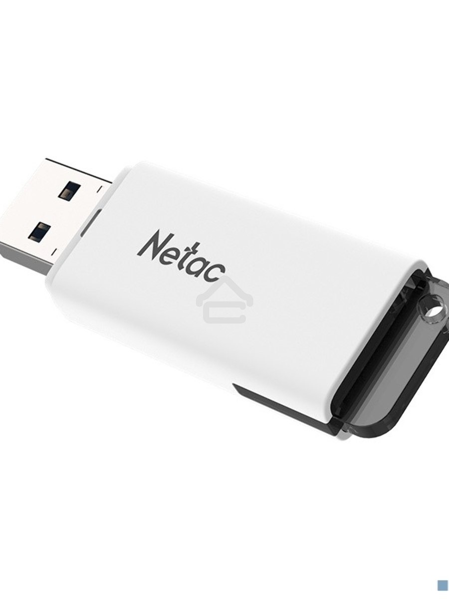 Флеш диск Netac 512Gb U185 NT03U185N-512G-30WH USB3.0 белый
