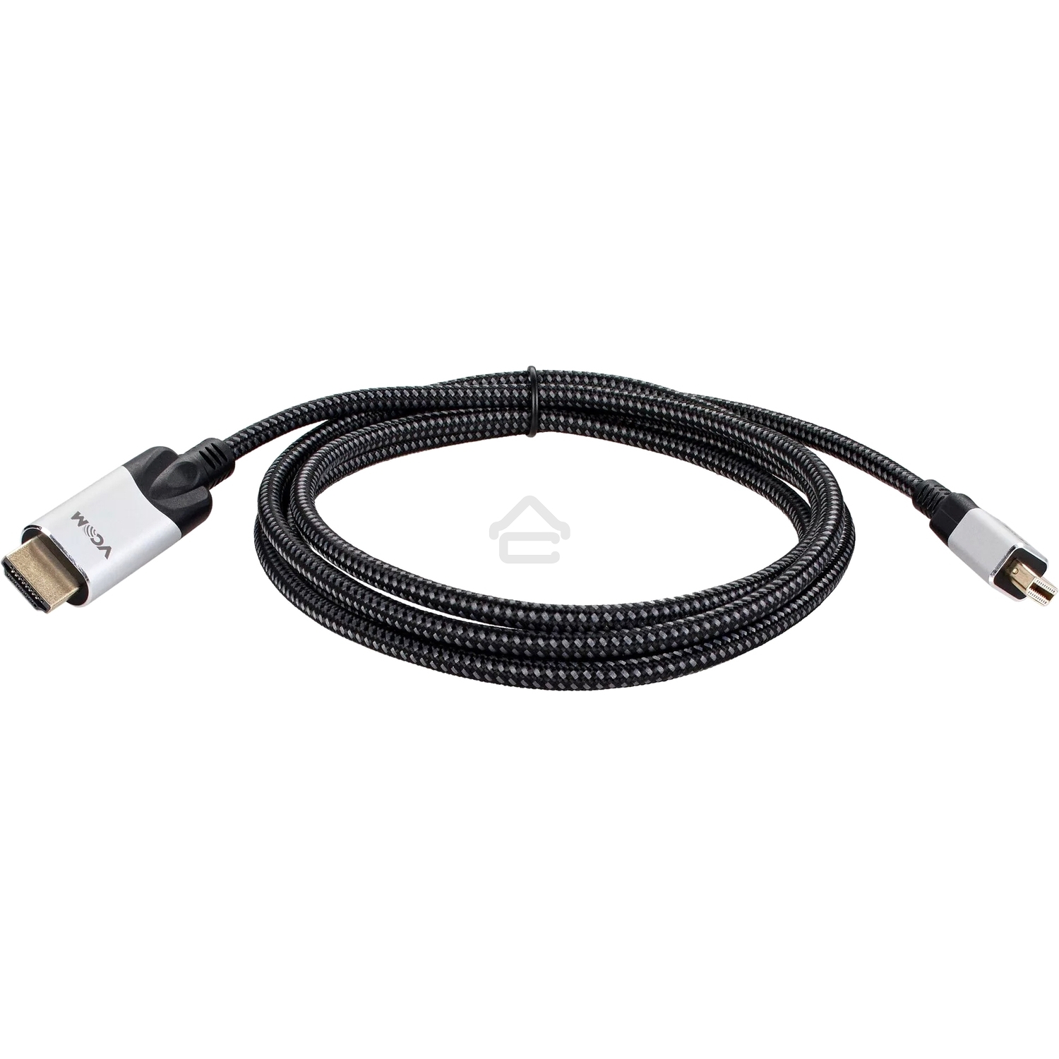 Кабель-переходник miniDisplayPort M-> HDMI M 4K@60Hz 1,5 м VCOM