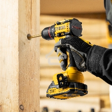 Дрель-шуруповерт аккумуляторная бесщет. Denzel CDH-BL-20, Li-Ion, 20 В