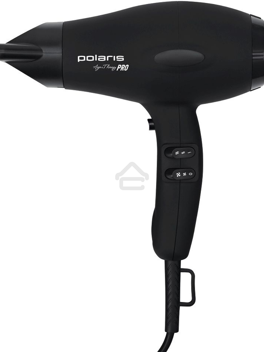 Фен Polaris PHD2099ACi Argan Therapy PRO черный 2000Вт