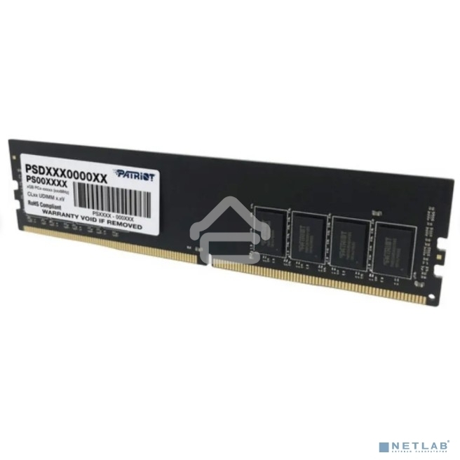 Оперативная память Patriot Signature, DDR4, 8GB (1x8 GB), 3200 MHz, CL22, DIMM