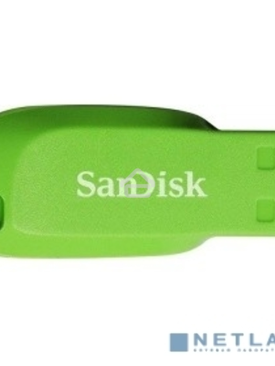 Флеш диск 16GB SanDisk CZ50 Cruzer Blade, USB 2.0, Green
