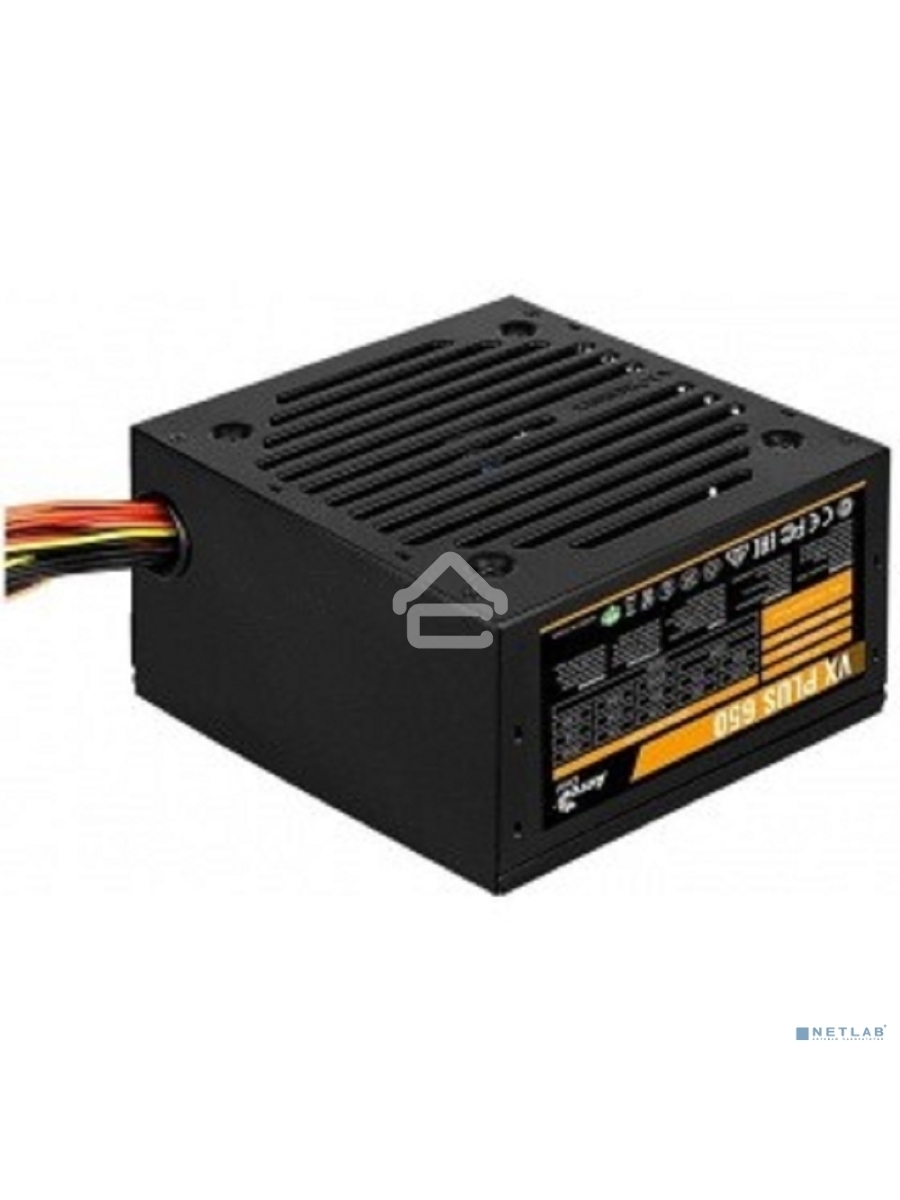 Блок питания Aerocool / Formula VX-650 PLUS, 650Вт, 120мм, черный