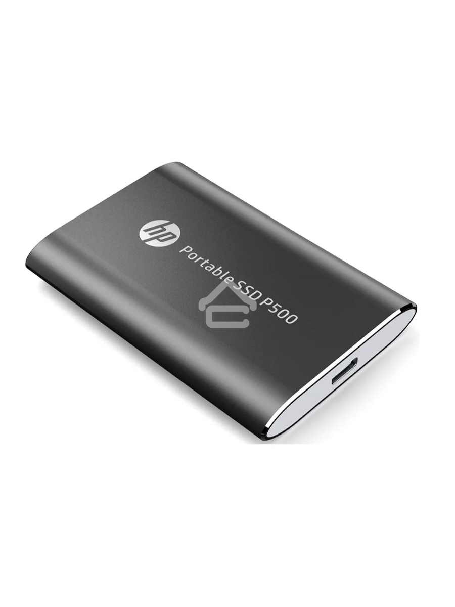 Портативный твердотельный накопитель HP P500, USB 3.1 gen.2 / USB Type-C / USB Type-A, OTG, 250 Гб, R350/W210, Черный