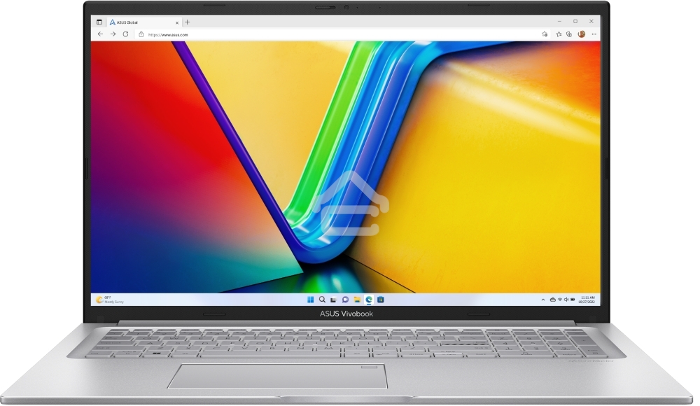 Ноутбук Asus Vivobook 17 X1704VA-AU397 Intel® Core™ i5-1335U Processor 1.3 GHz (12MB Cache, up to 4.6 GHz, 10 cores, 12 Threads) DDR4 16GB IPS 1TB M.2 NVMe™ PCIe® 3.0 SSD Intel Iris X Graphics 17.3