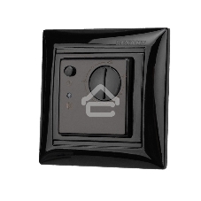 Терморегулятор механический Rexant RX-308B черный (совместим с Legrand серии Valena)