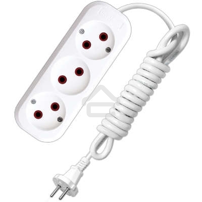 Удлинитель Universal 3 м ПВС 2x0,75 3 гн У6-639 М .