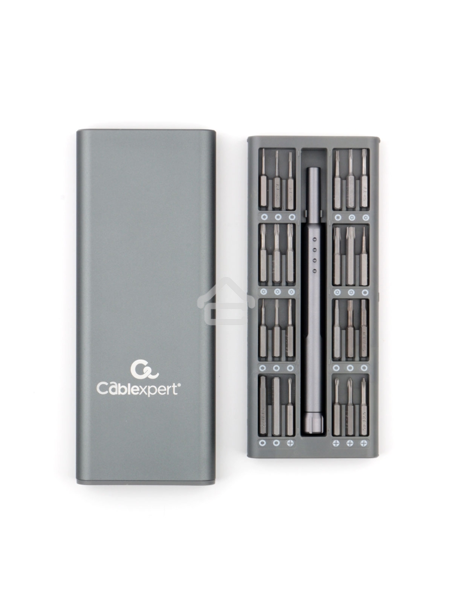 Отвертка с набором бит Cablexpert TK-SD-08R (49 предметов)
