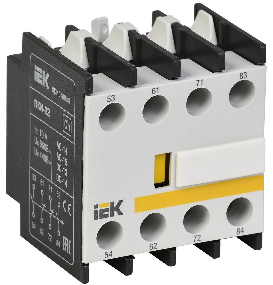 Приставка конт. ПКИ-22 ИЭК KPK10-22