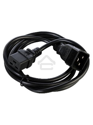 Шнур питания Rem R-16-CORD-C19-S-1.8 C19-Schuko проводник.:3x1.5мм2 1.8м 250В 16А (упак.:1шт) черный