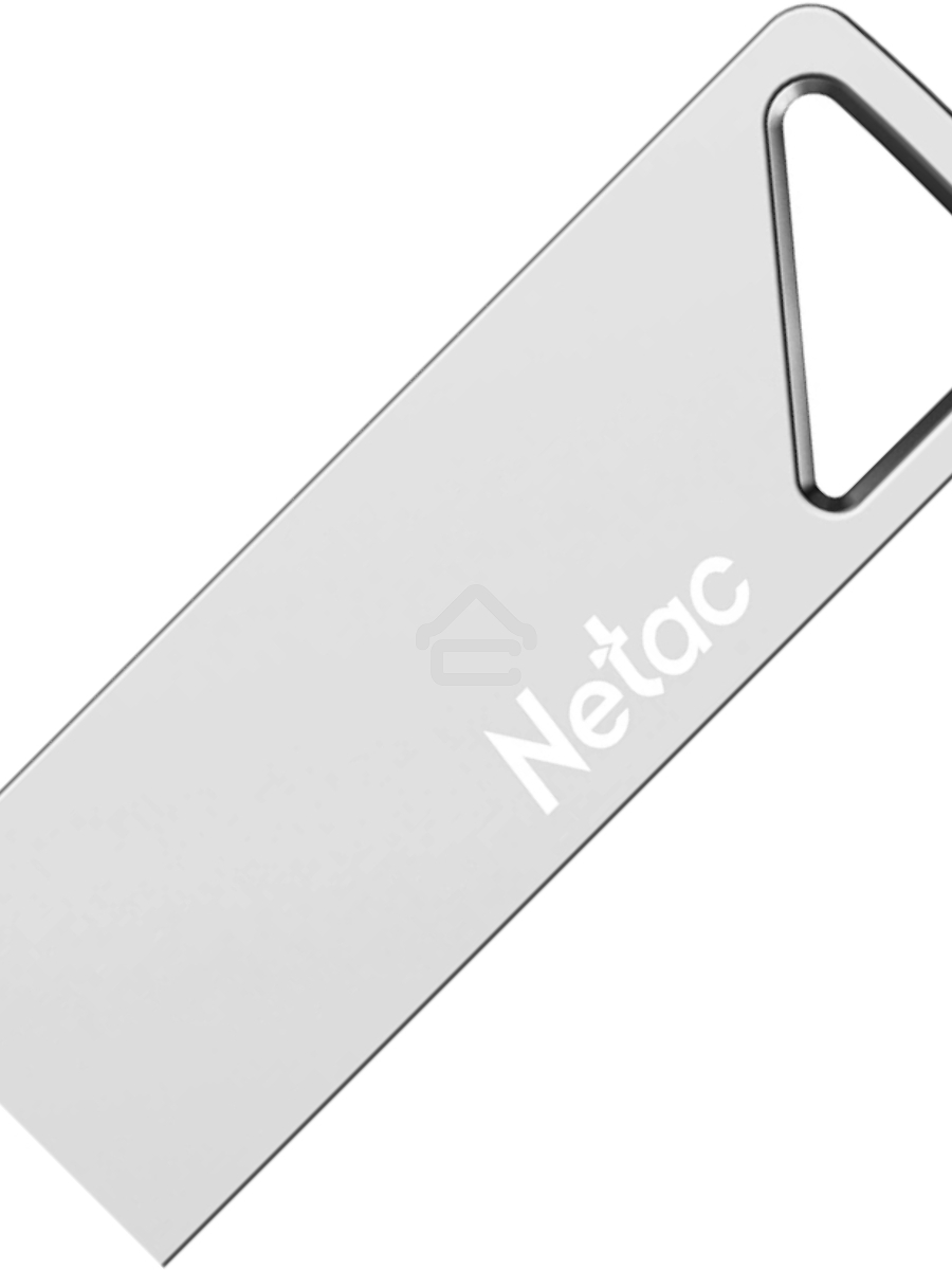 Флеш диск Netac U326 NT03U326N-008G-20PN 8Gb, USB2.0, металлическая плоская