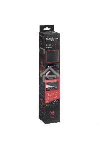 Игровой коврик Defender  Black XXL 400x355x3 мм, ткань+резина
