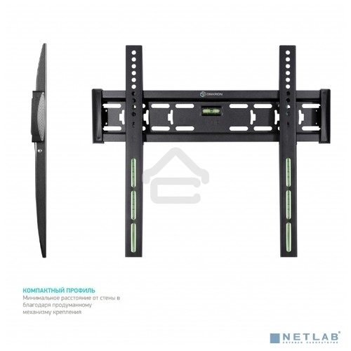 Кронштейн ONKRON FM5/32-55'' макс 400x400 наклон 0º от стены: 29мм макс вес 56,8кг