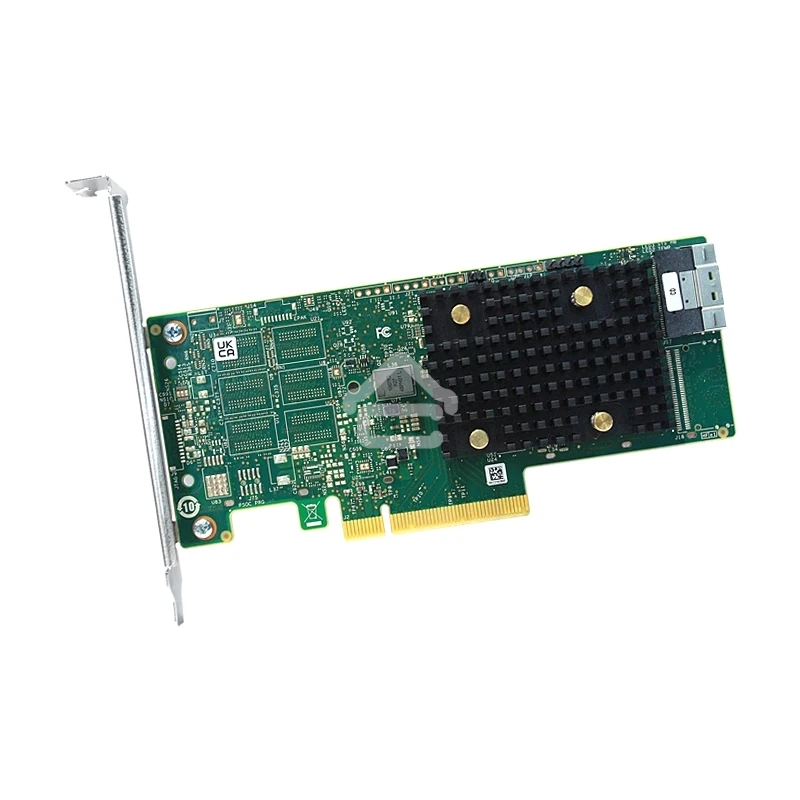 Адаптер SAS 9500-8i SGL (05-50077-03) PCIe v4 x8 LP, Tri-Mode SAS/SATA/NVMe 12G HBA, 8port(2*int SFF8654), 3808 IOC