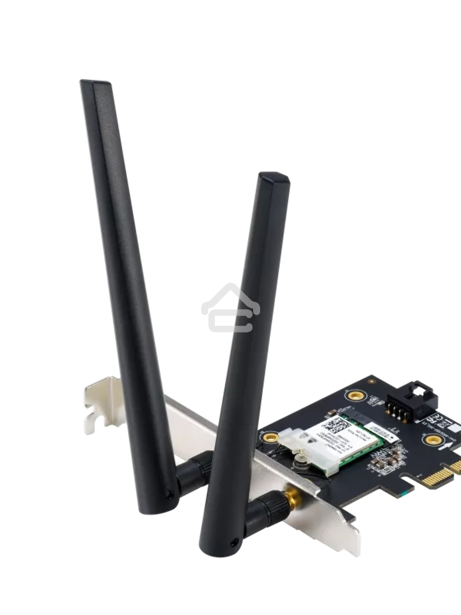 Сетевой адаптер ASUS PCE-AX1800 WIFI 802.11ax, 2402 + 574Mbpsб PCI-E Adapter, 2 антенны; 90IG07A0-MO0B00