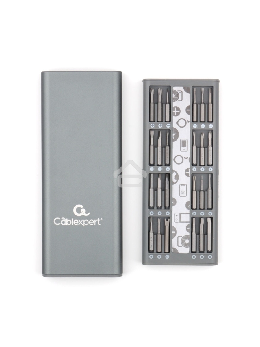 Отвертка с набором бит Cablexpert TK-SD-08R (49 предметов)
