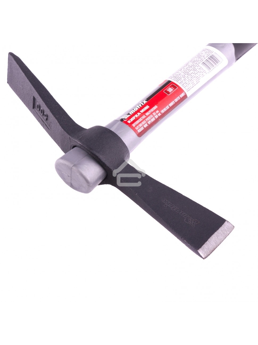 Кирка MATRIX 21826 mini двухплоскостная 500 г фибергласовая обрезиненная рукоятка 385мм