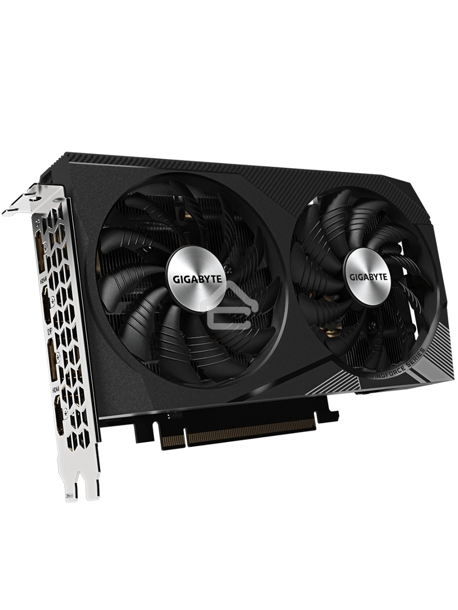 Видеокарта Gigabyte GV-N3060WF2OC-12GD (V2.0) PCIE16 12288Mb 192 GDDR6 1792/15000 HDMIx2 DPx2 HDCP Ret
