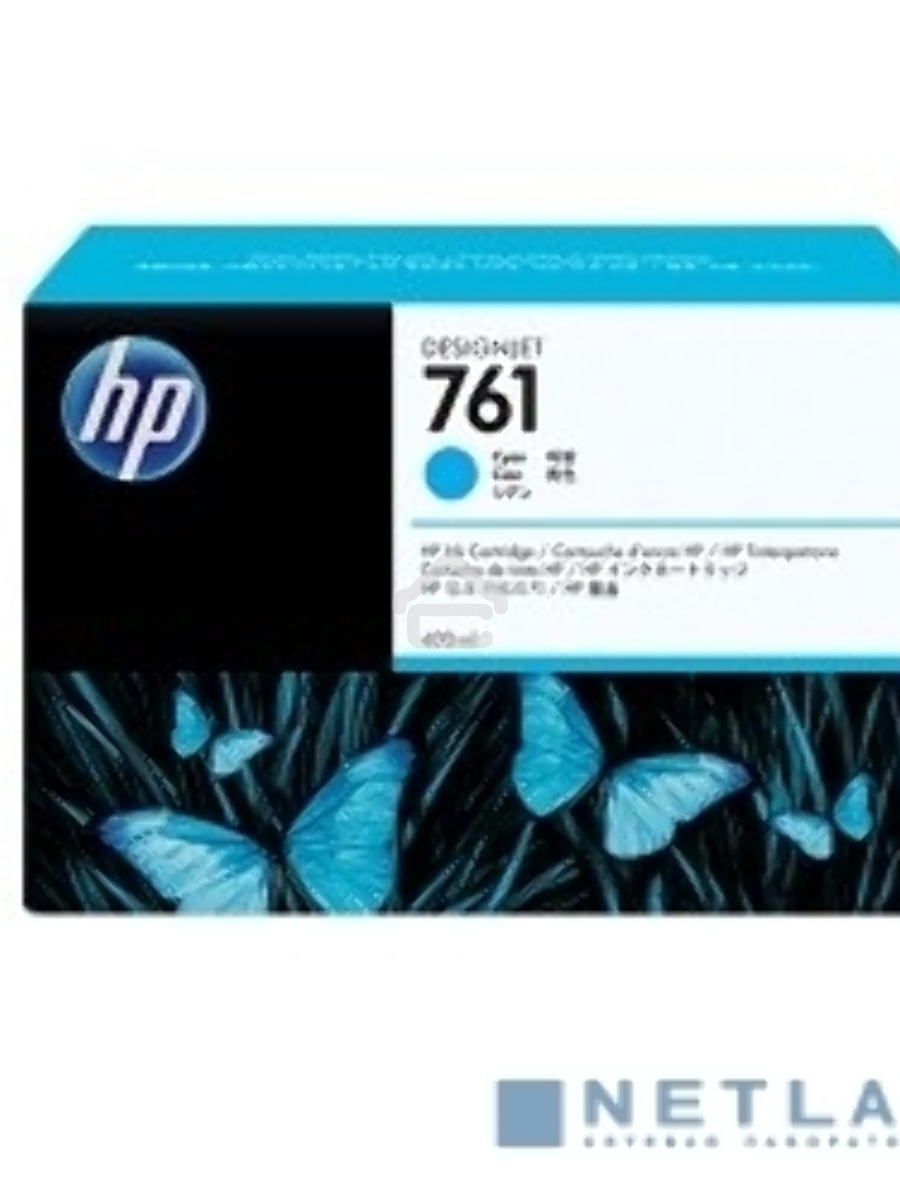 Картридж струйный HP №761 CM994A голубой для HP DJ T7100 (400мл)