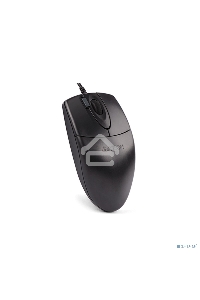 Мышь проводная A4Tech OP-620DS черный, 1000 dpi, USB, кнопки - 4