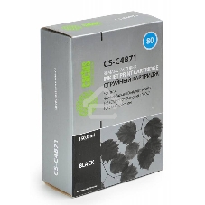 Картридж струйный Cactus CS-C4871 №80 черный (350 мл.) для HP DesignJet 1050C/1055CM/1000
