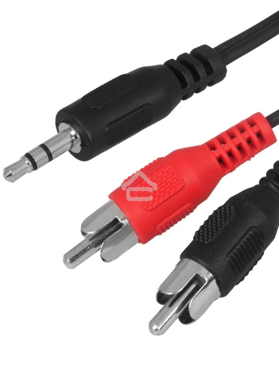 Шнур Rexant Стерео 3,5 мм - 2 RCA, 1.5 м (10 шт./уп.)