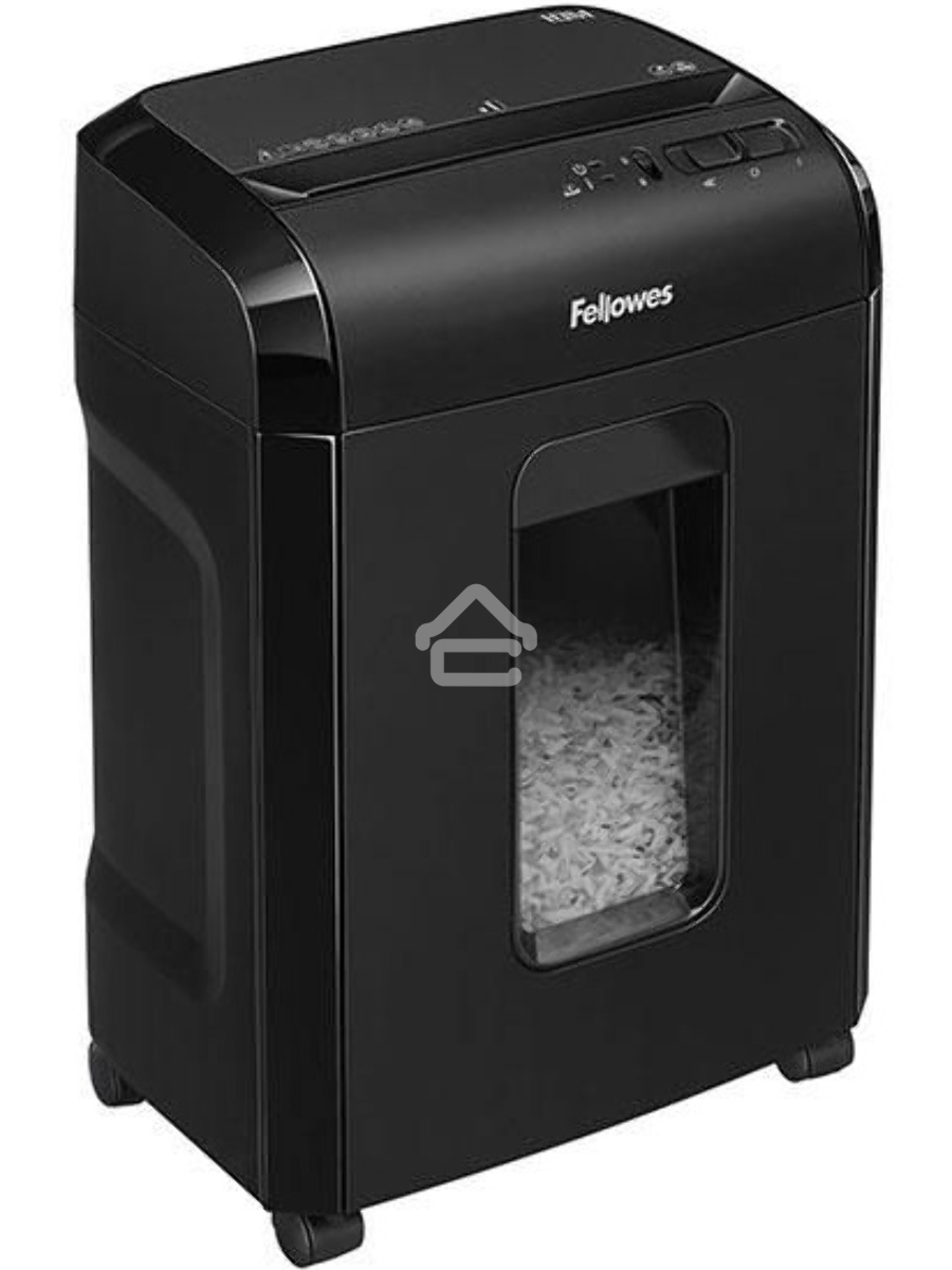 Шредер Fellowes Powershred 10M FS-4630601{DIN P-5, 2х15мм, 10лст., 19лтр., Safety Lock}, с микрорезкой