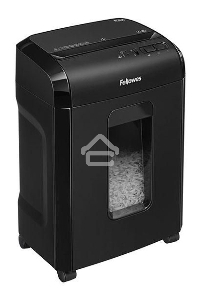 Шредер Fellowes Powershred 10M FS-4630601{DIN P-5, 2х15мм, 10лст., 19лтр., Safety Lock}, с микрорезкой
