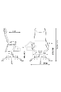 Кресло руководителя Бюрократ KB-8/BLACK черный TW-01 TW-11 сетка