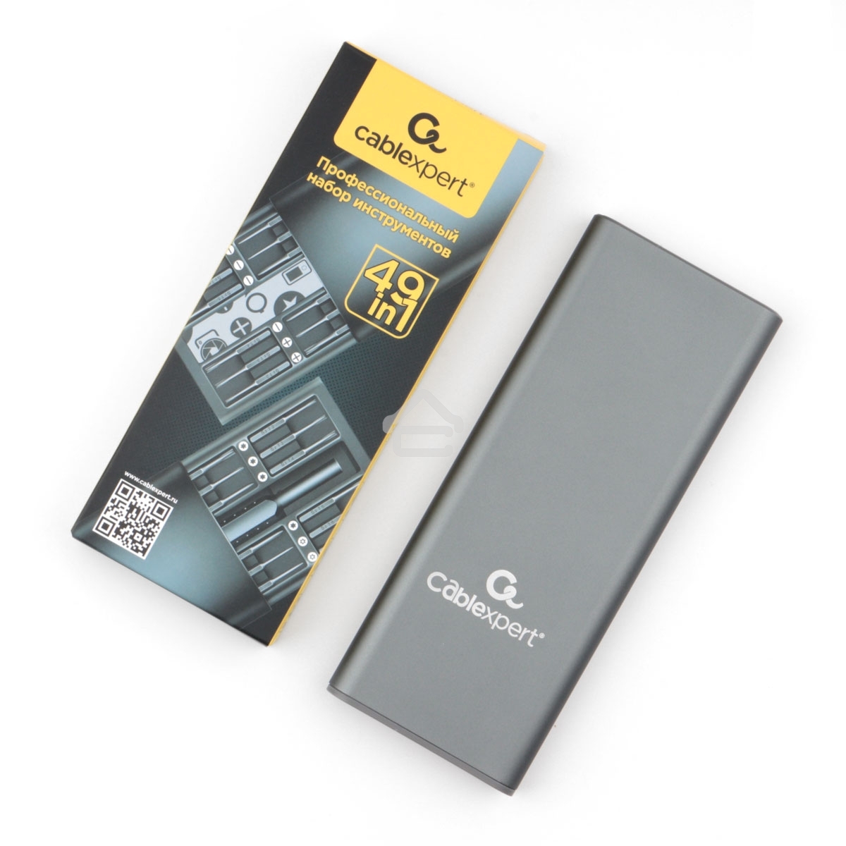 Отвертка с набором бит Cablexpert TK-SD-08R (49 предметов)