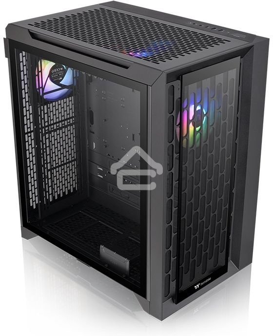 Компьютерный корпус Thermaltake CTE C700 TG ARGB черный без БП ATX 3x140мм 2xUSB 3.0 audio bott PSU