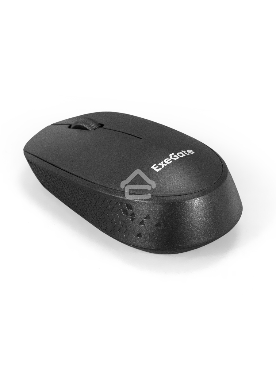Комплект беспроводной ExeGate Professional Standard Combo MK210 (клавиатура полноразмерная влагозащищенная 104кл. + мышь оптическая 1200dpi, 3 кнопки и колесо прокрутки; USB, радиоканал 2,4 ГГц, радиус действия до 10м, черный, Color Box)