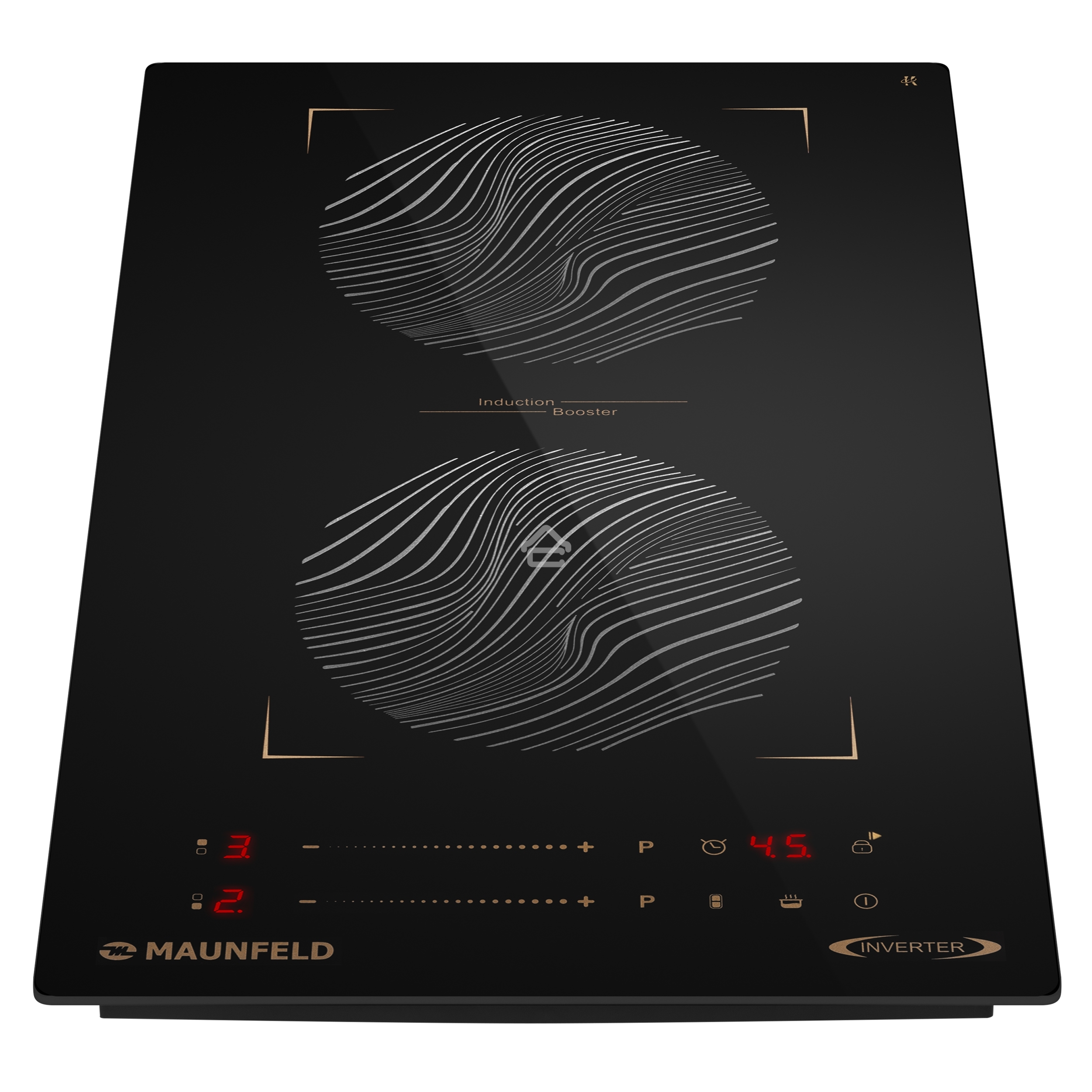 Индукционная варочная панель Maunfeld CVI292S2BBKF Inverter