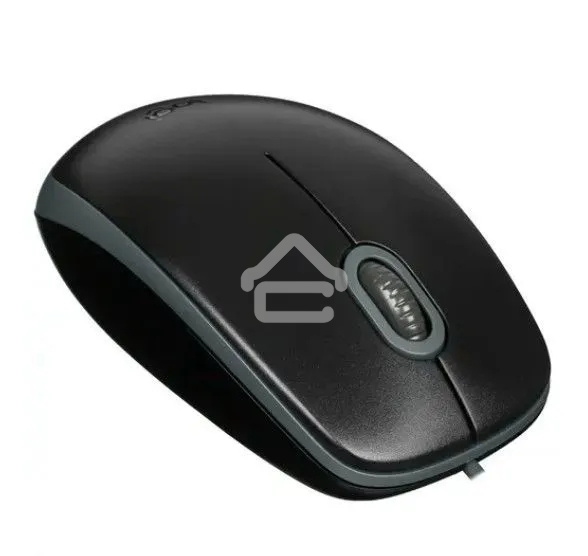 Мышь проводная Logitech M110 Silent черный, 1000 dpi, USB, кнопки - 3