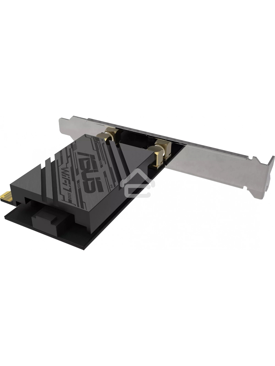 Сетевой адаптер Wi-Fi + Bluetooth Asus PCE-BE92BT BE9400 PCI Express (ант.внеш.несъем.) 2ант.