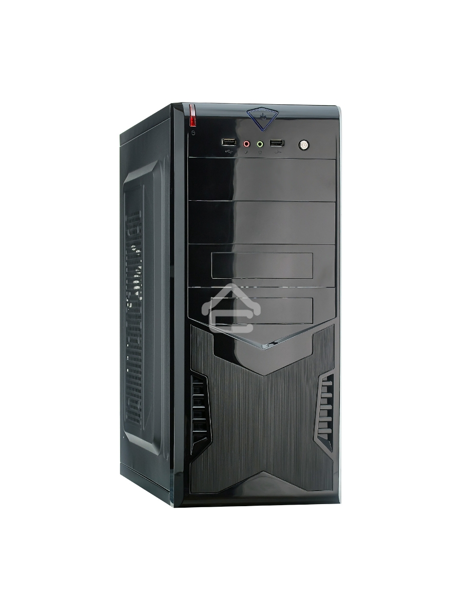 Компьютерный корпус Exegate EX280388RUS Miditower Exegate CP-604 Black, ATX, <CP450W, 80mm>, 2*USB, Audio