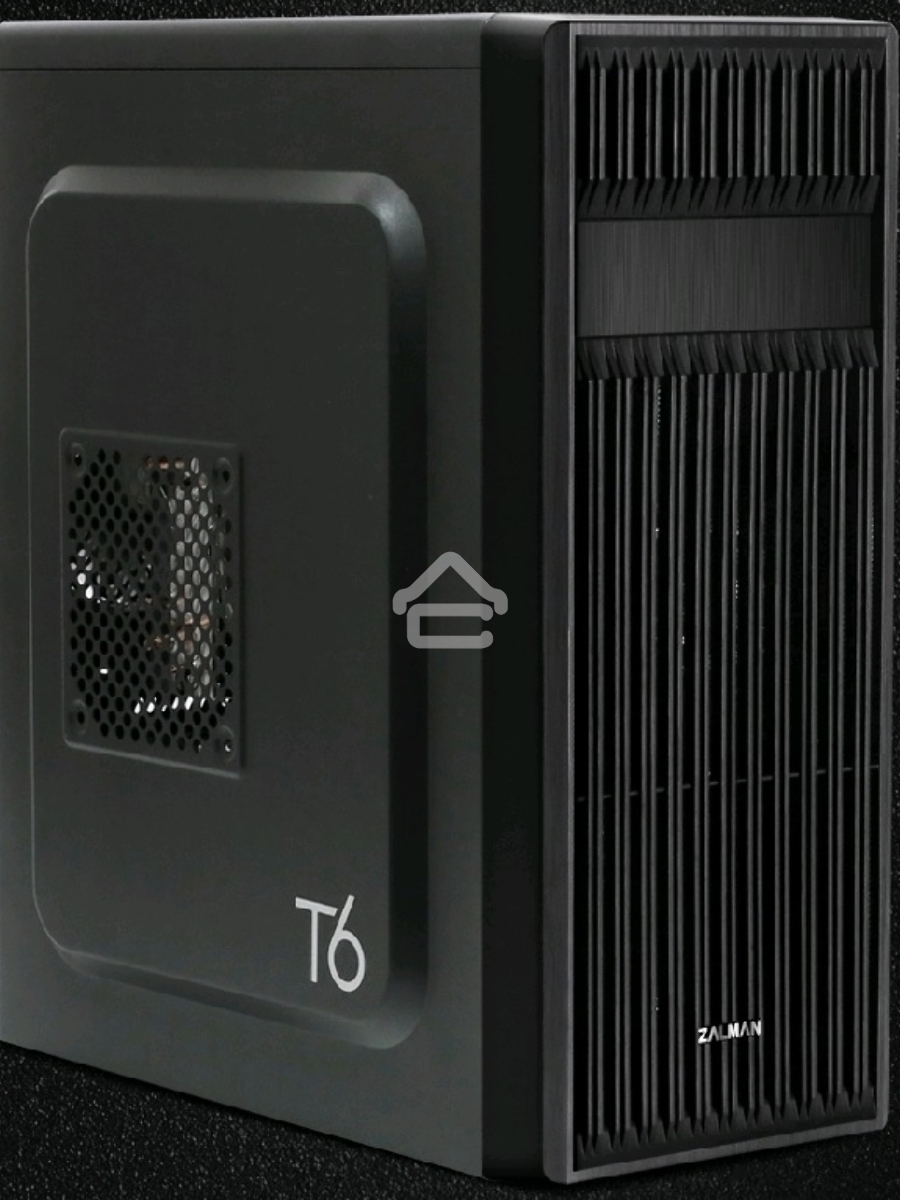 Компьютерный корпус Zalman ZM-T6 черный без БП ATX 1xUSB2.0 1xUSB3.0 audio bott PSU