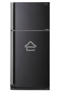 Холодильник Sharp SJ-XE59PMBK черный двухкамерный 430/148 л морозилка сверху