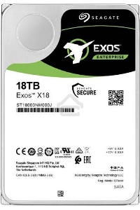 Жесткий диск Seagate Original SATA-III 18Tb ST18000NM000J Exos X18 512E (7200rpm) 256Mb 3.5