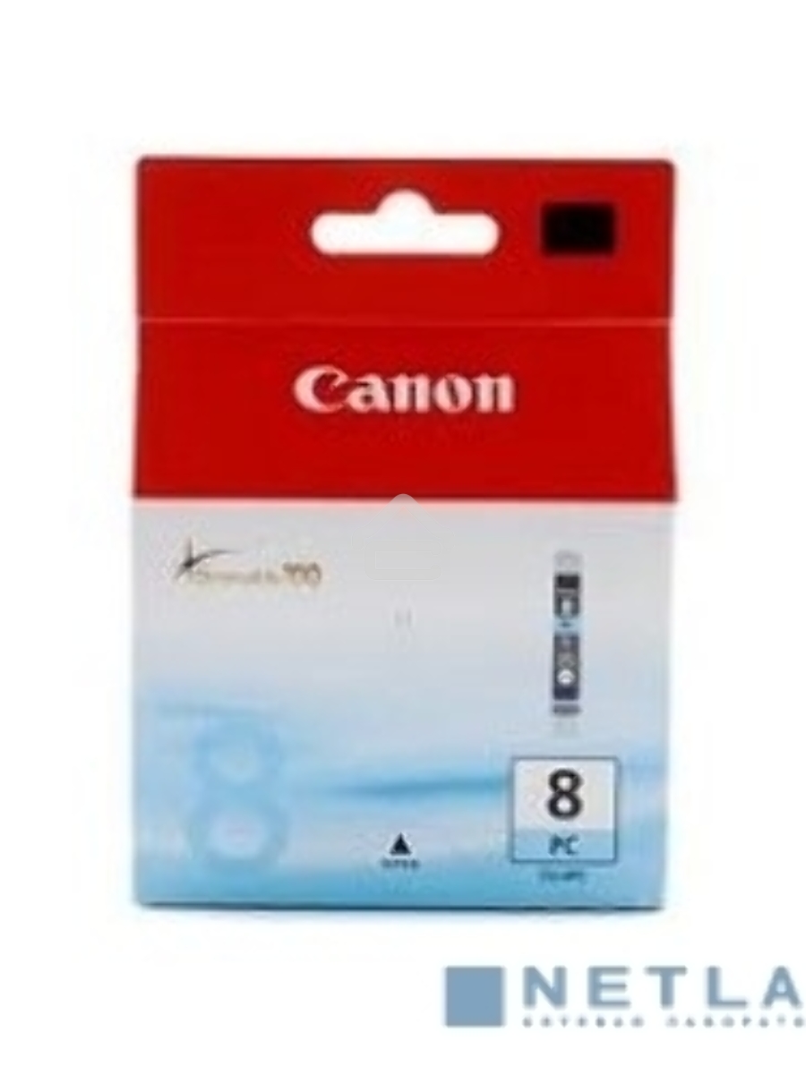 Картридж струйный Canon CLI-8PC фото-голубой, 490 стр, для iP6600D, iP6700D, MP970, Pixma Pro9000, Pixma Pro9000 Mark II