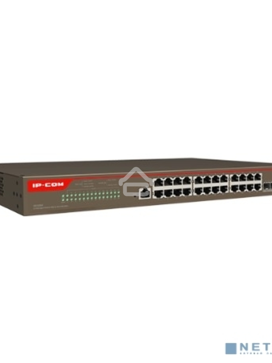 Коммутатор управляемый в стойку, 24*1Gbit RJ45, 4*SFP 10Gbit,  console port IP-COM G5328X