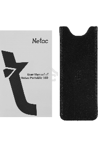 Накопитель SSD External Netac 2.0Tb Z SLIM <NT01ZSLIM-002T-32BK> (USB3.2, up to 520/480MBs, 100х29.5х9mm, Black)