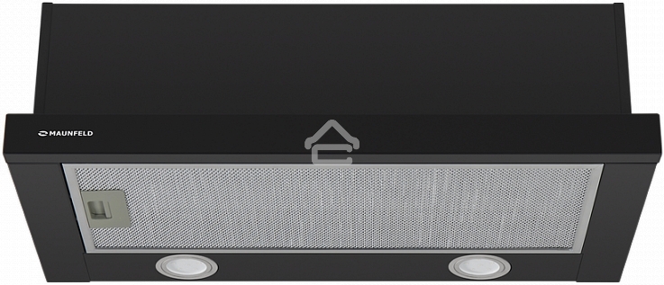 Вытяжка встраиваемая Maunfeld VS Fast 60 черный, 60 см, 850 куб. м/ч, 47 дБ