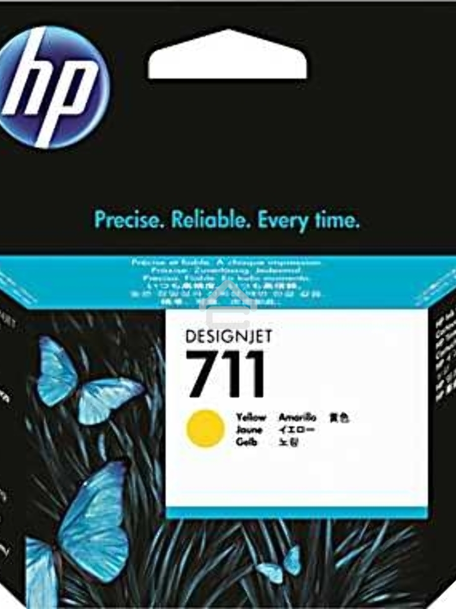 Картридж струйный HP №711 CZ132A желтый для HP DJ T120/T520 (29мл)