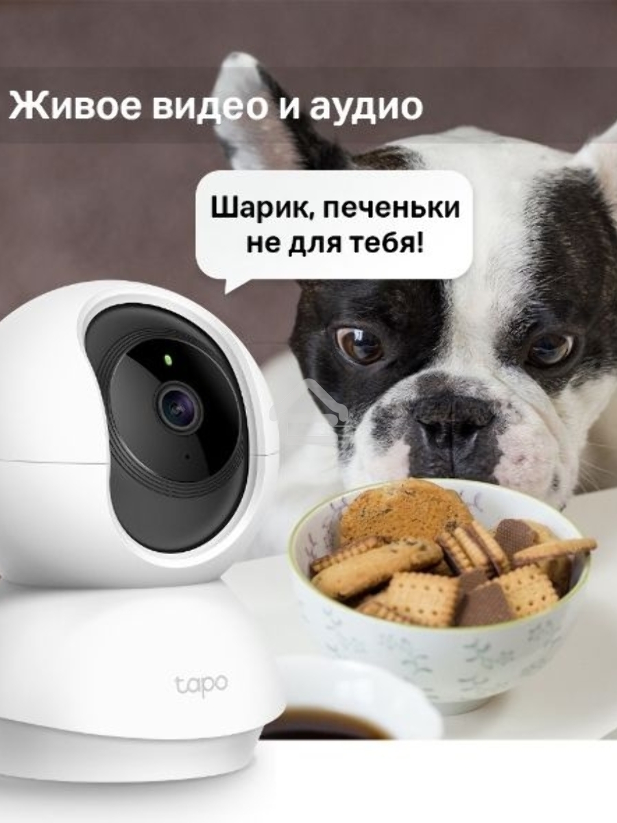 Видеокамера IP TP-Link Tapo C210 100-1000мм цветная